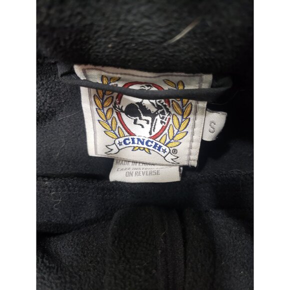 Cinch Mens Concealed Carry Bonded  Double Black Softshell Vest Size Small - Picture 2 of 16